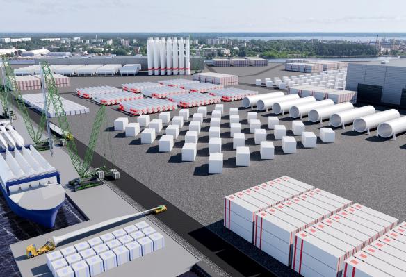 Kundziņsalā taps vērienīga vēja enerģijas tehnoloģiju ražotne