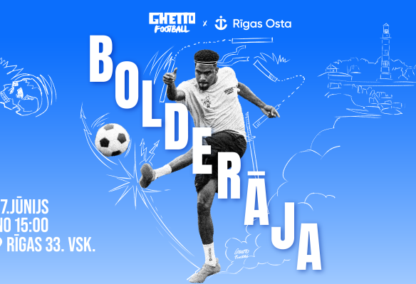 Ghetto Football pop-up Bolderājā
