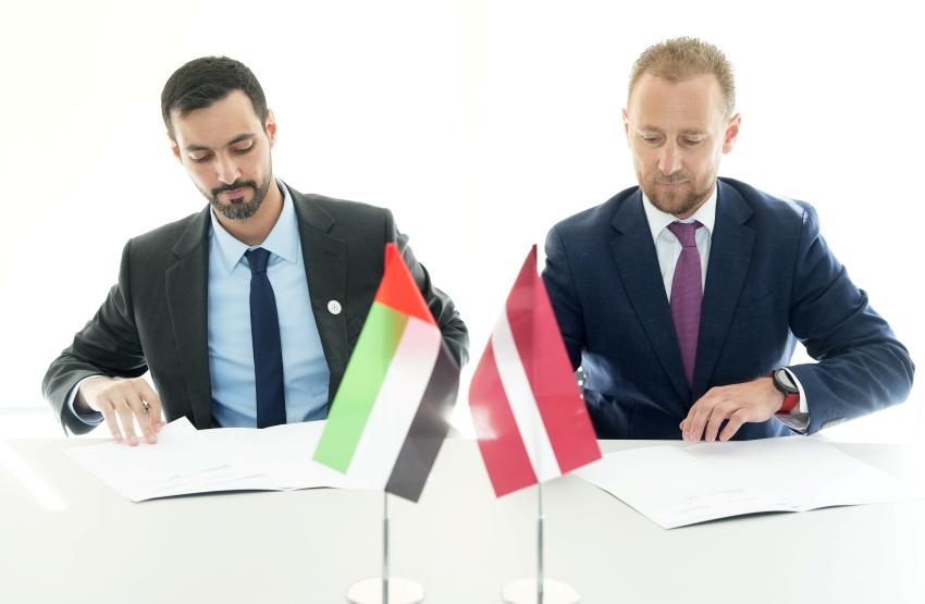 MoU Rīgas osta un globālo ostu operators AD Ports Group