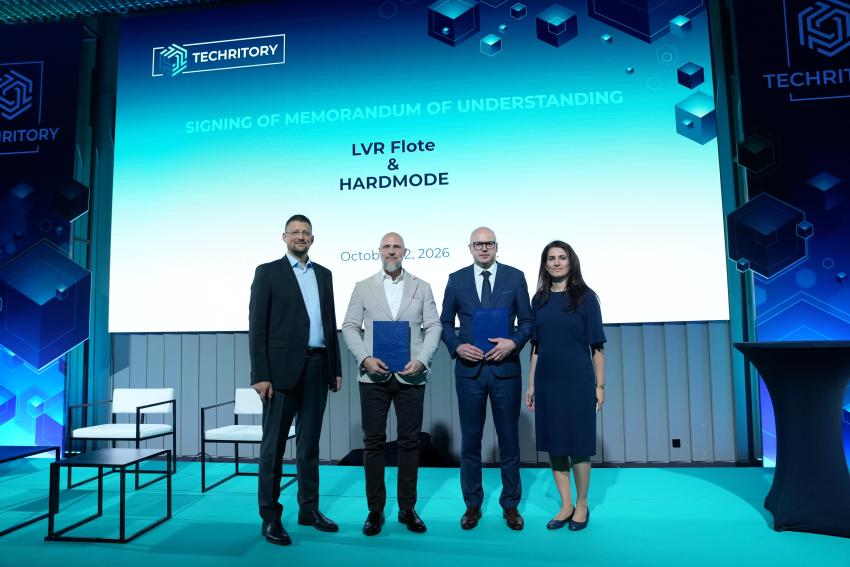 LVR Flote and HARDMODE sign MoU
