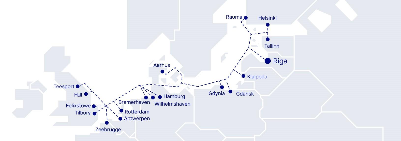 Regulārās kuģošanas līnijas